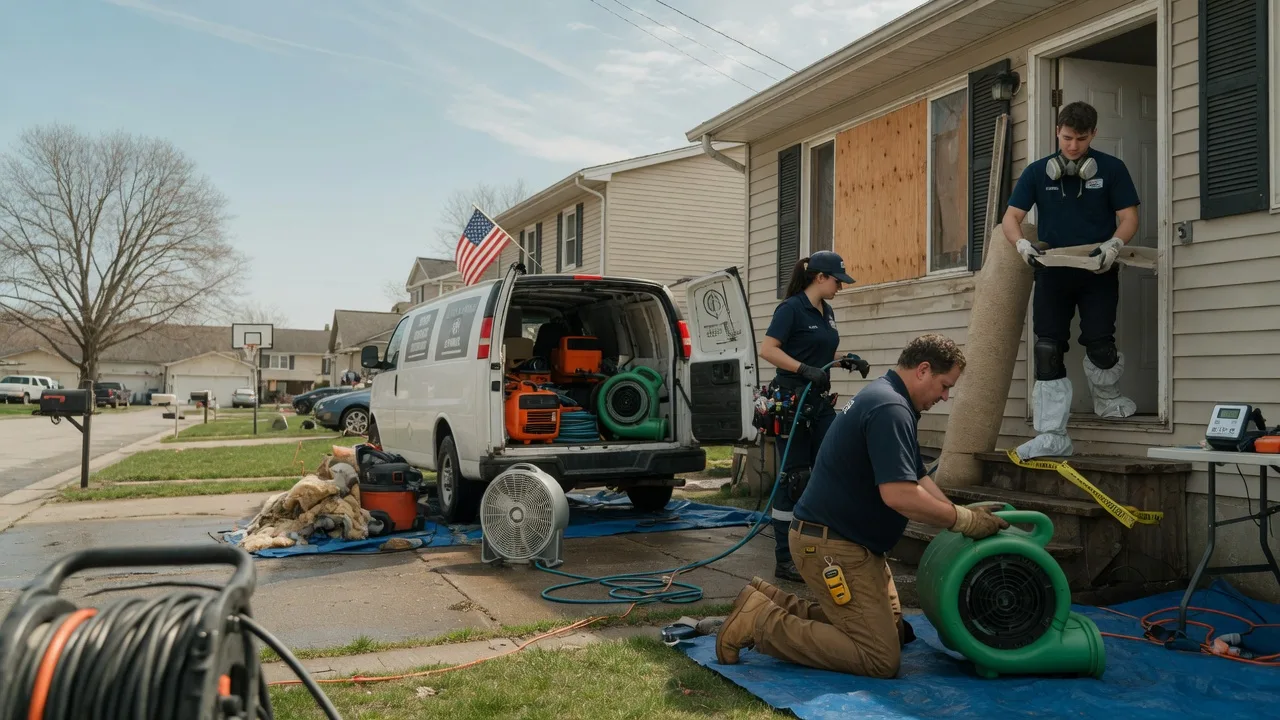 Water Damage Restoration in Vestaburg, PA near me
